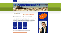 Desktop Screenshot of peoplebusiness.at