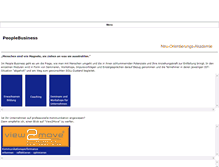Tablet Screenshot of peoplebusiness.at